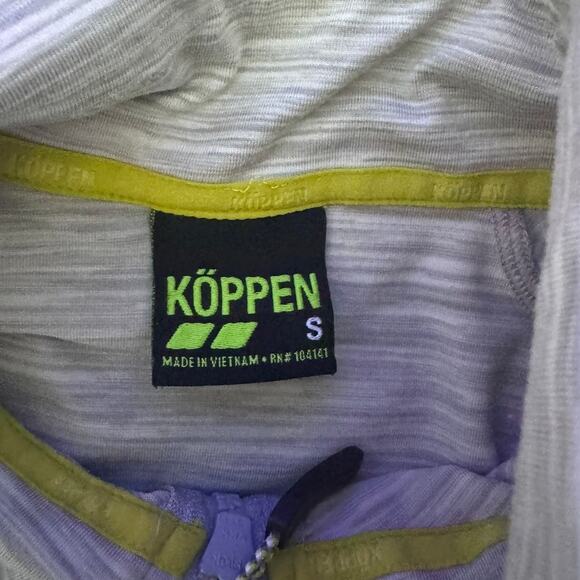 Koppen Womens Small Silver Gray Full Zip Athletic Jacket with Pockets - Picture 4 of 7